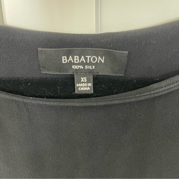 Aritzia Babaton 100% Silk long sheath dress size XS - Picture 7 of 12